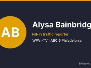 Alysa Bainbridge, Fill-in traffic reporter, WPVI-TV