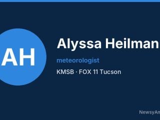 Alyssa Heilmann, meteorologist, KMSB