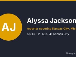 Alyssa Jackson, reporter covering Kansas City, Missouri, KSHB-TV