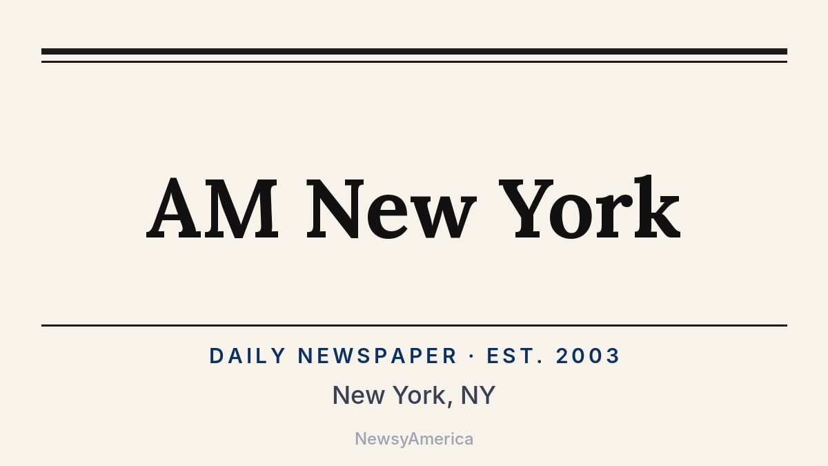 AM New York – New York