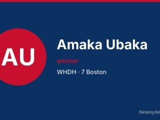 Amaka Ubaka, anchor, WHDH