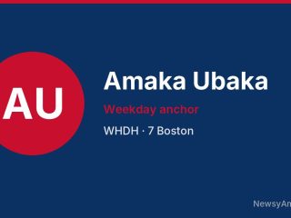Amaka Ubaka, Weekday anchor, WHDH