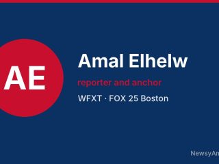Amal Elhelw, reporter and anchor, WFXT