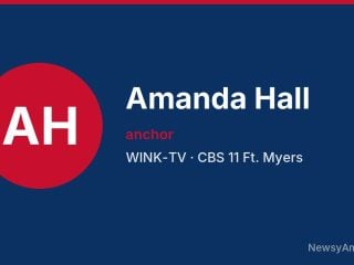 Amanda Hall, anchor, WINK-TV
