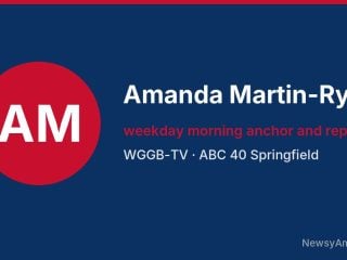 Amanda Martin-Ryan, weekday morning anchor and reporter, WGGB-TV
