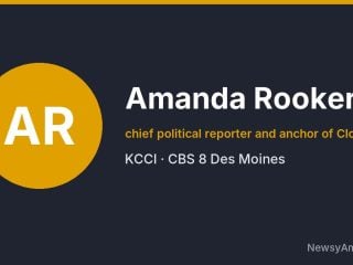Amanda Rooker, chief political reporter and anchor of Close Up, KCCI