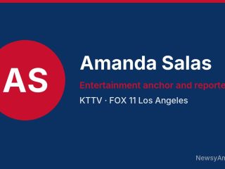 Amanda Salas, Entertainment anchor and reporter, KTTV