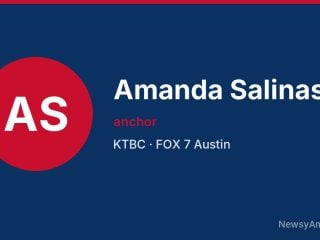Amanda Salinas, anchor, KTBC
