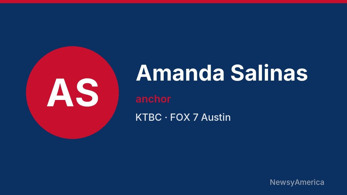 Amanda Salinas – KTBC, Austin