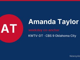 Amanda Taylor, weekday co-anchor, KWTV-DT