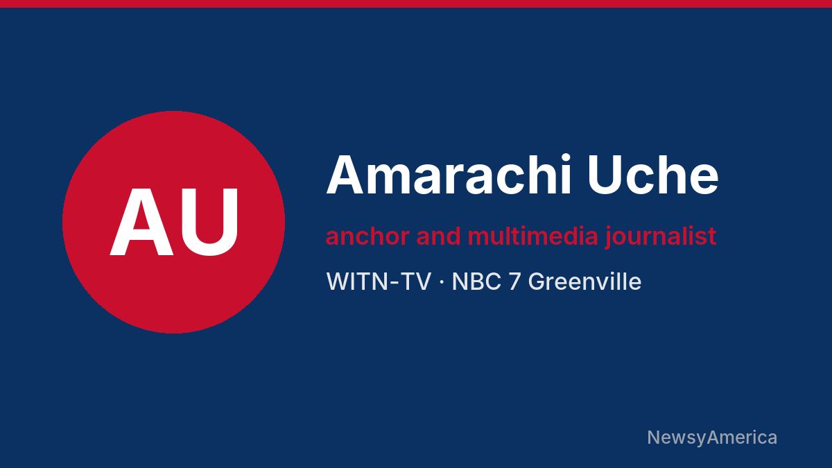 Amarachi Uche – WITN-TV, Greenville