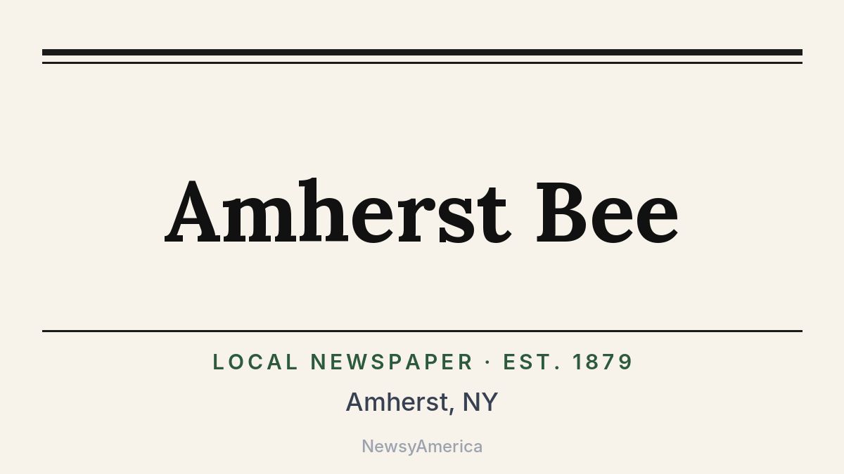 Amherst Bee – New York