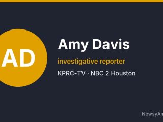 Amy Davis, investigative reporter, KPRC-TV