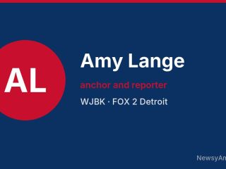 Amy Lange, anchor and reporter, WJBK