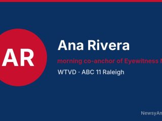Ana Rivera, morning co-anchor of Eyewitness News, WTVD