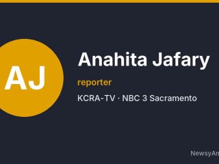Anahita Jafary, reporter, KCRA-TV