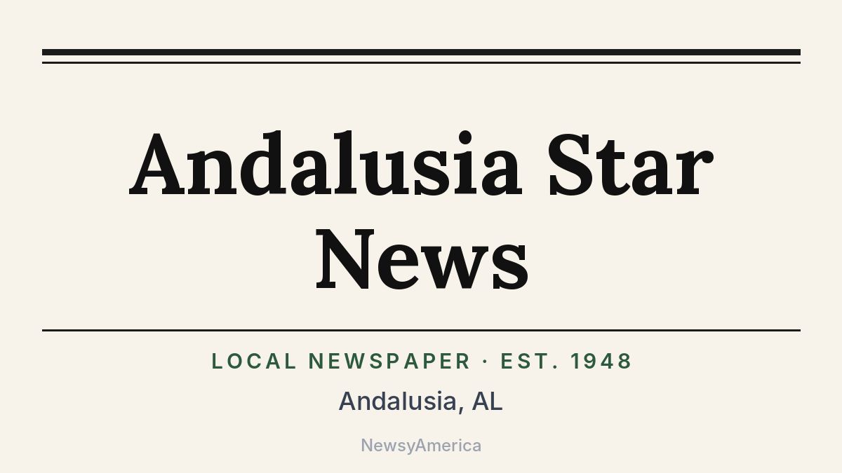 Andalusia Star News – Alabama