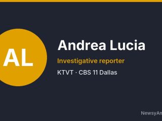 Andrea Lucia, Investigative reporter, KTVT