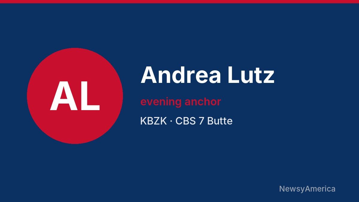 Andrea Lutz – KBZK, Butte