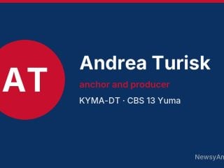 Andrea Turisk, anchor and producer, KYMA-DT
