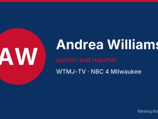 Andrea Williams, anchor and reporter, WTMJ-TV