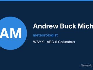 Andrew Buck Michael, meteorologist, WSYX