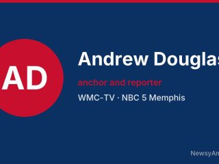 Andrew Douglas, anchor and reporter, WMC-TV