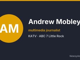 Andrew Mobley, multimedia journalist, KATV