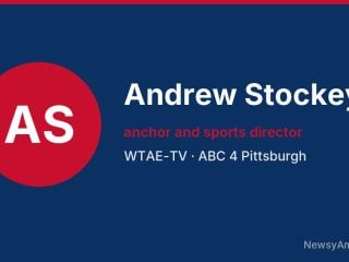 Andrew Stockey, anchor and sports director, WTAE-TV