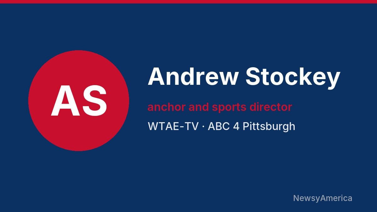 Andrew Stockey – WTAE-TV, Pittsburgh