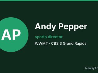 Andy Pepper, sports director, WWMT