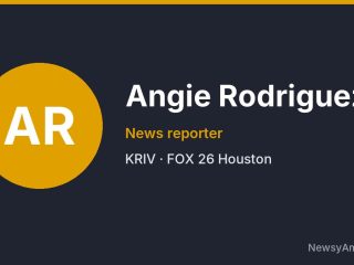 Angie Rodriguez, News reporter, KRIV