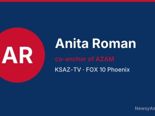Anita Roman, co-anchor of AZAM, KSAZ-TV