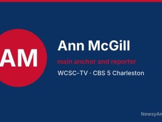 Ann McGill, main anchor and reporter, WCSC-TV