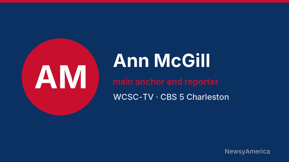 Ann McGill – WCSC-TV, Charleston