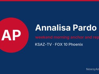 Annalisa Pardo, weekend morning anchor and reporter, KSAZ-TV
