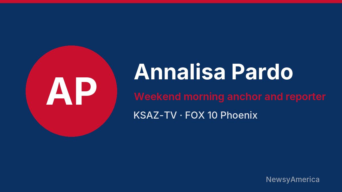 Annalisa Pardo – KSAZ-TV, Phoenix