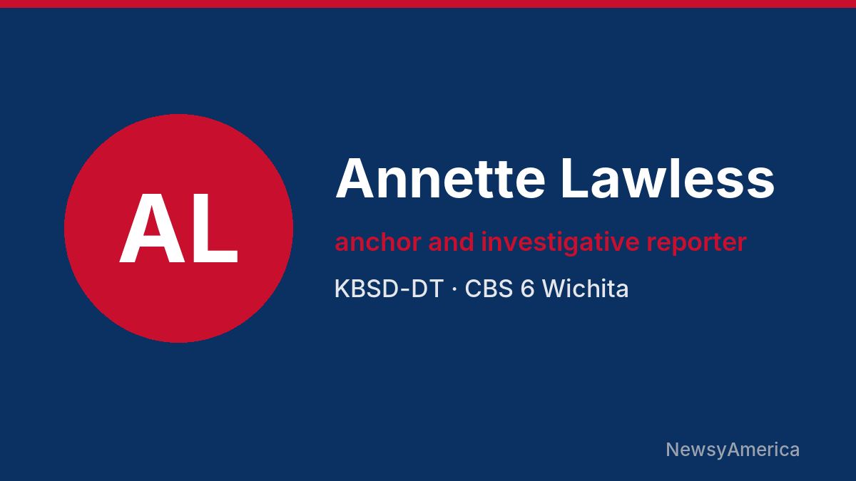 Annette Lawless – KBSD-DT, Wichita