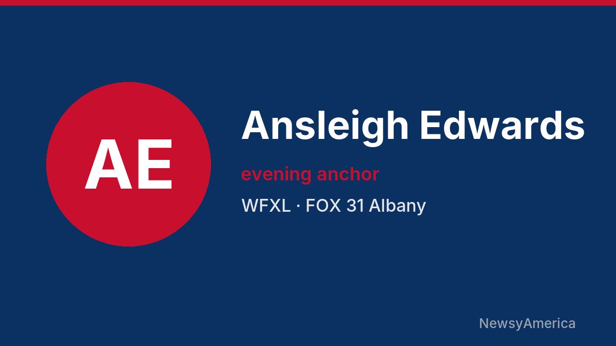 Ansleigh Edwards – WFXL, Albany