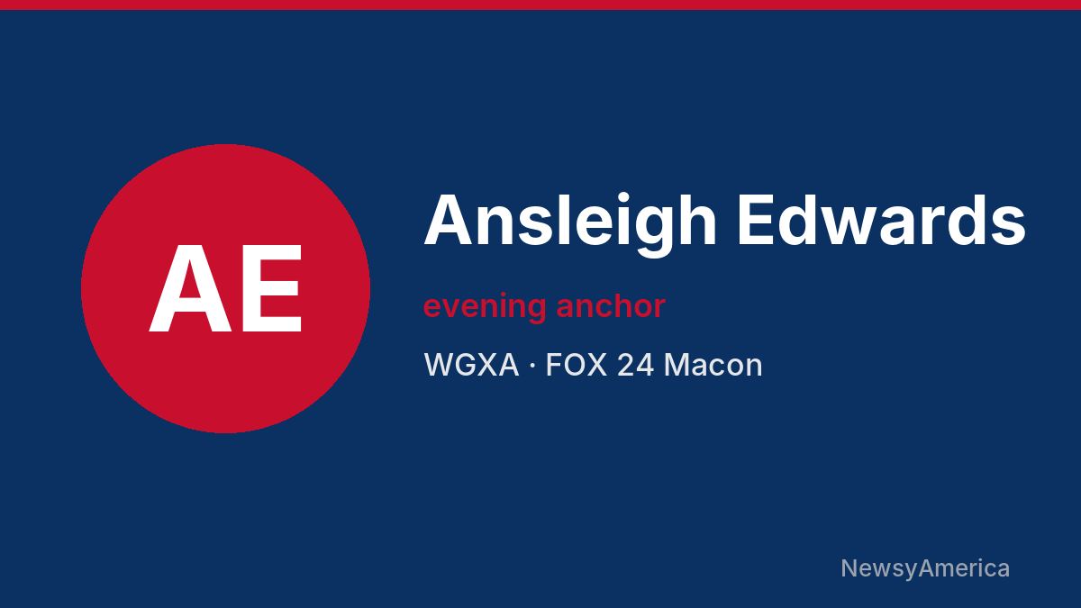 Ansleigh Edwards – WGXA, Macon