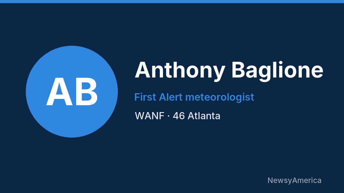 Anthony Baglione – WANF, Atlanta