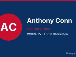Anthony Conn, morning anchor, WCHS-TV