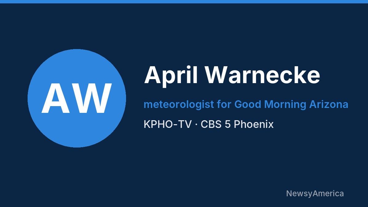 April Warnecke – KPHO-TV, Phoenix