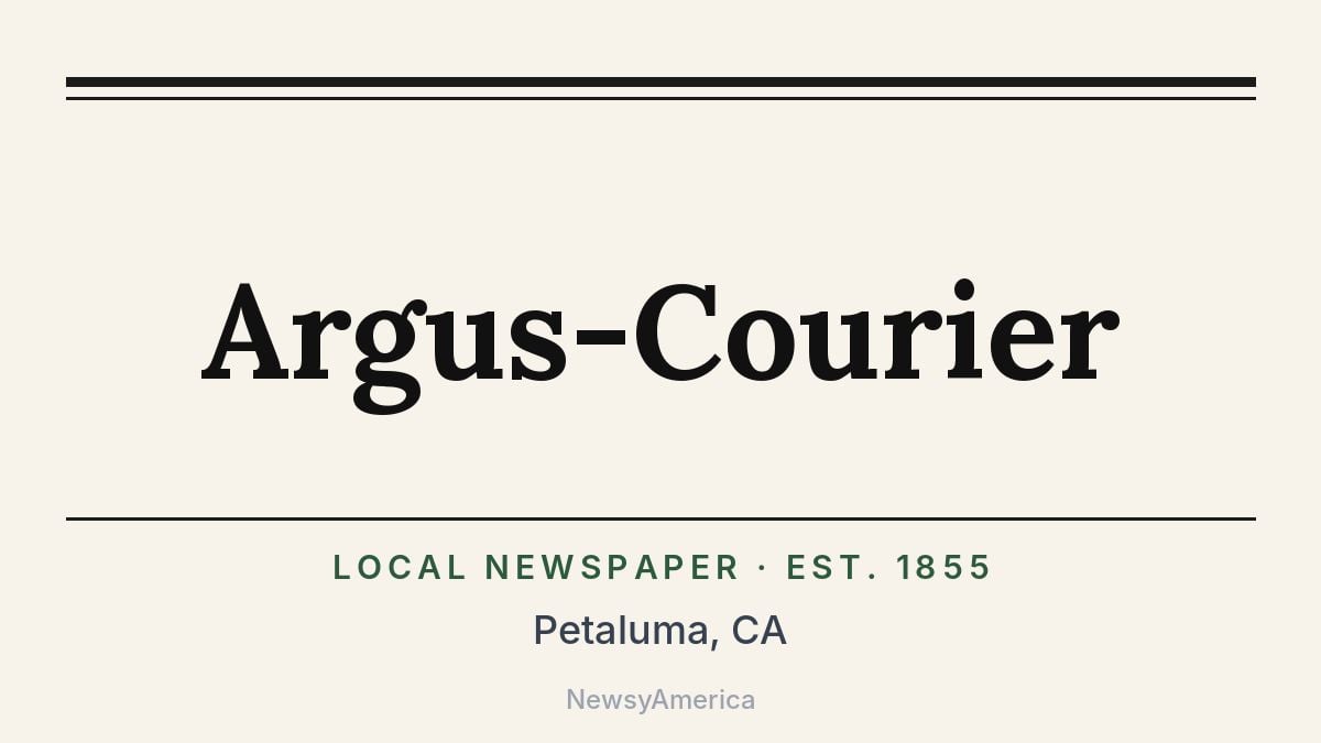 Argus-Courier – Petaluma, CA