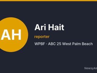Ari Hait, reporter, WPBF