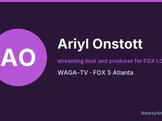 Ariyl Onstott, streaming host and producer for FOX LOCAL, WAGA-TV