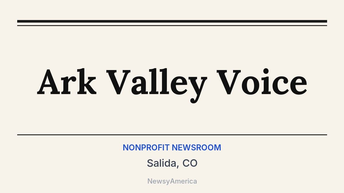 Ark Valley Voice – Salida, CO