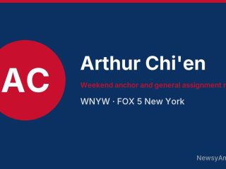 Arthur Chi’en, Weekend anchor and general assignment reporter, WNYW