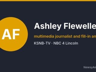 Ashley Flewellen, multimedia journalist and fill-in anchor, KSNB-TV