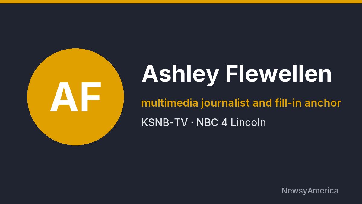 Ashley Flewellen – KSNB-TV, Lincoln